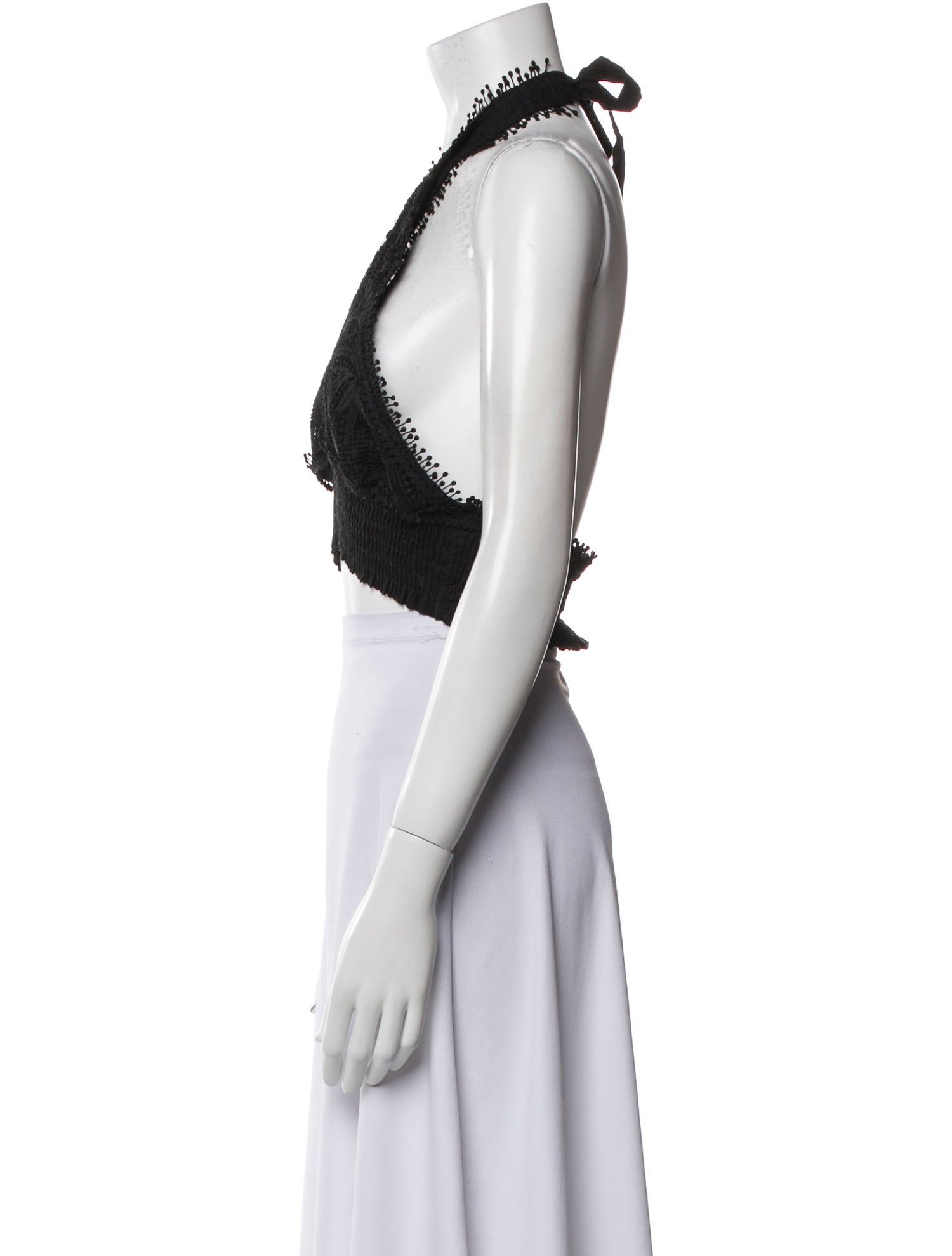 WaiMari Halterneck Sleeveless Crop Top