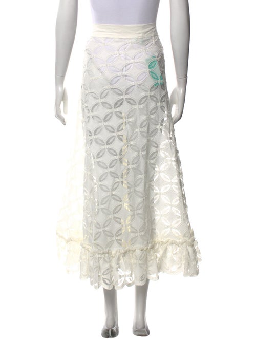 WaiMari Floral Print Midi Length Skirt