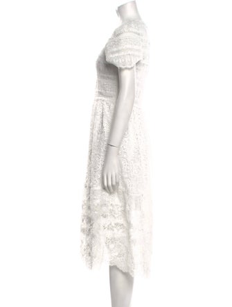 WaiMari V-Neck Midi Length Dress