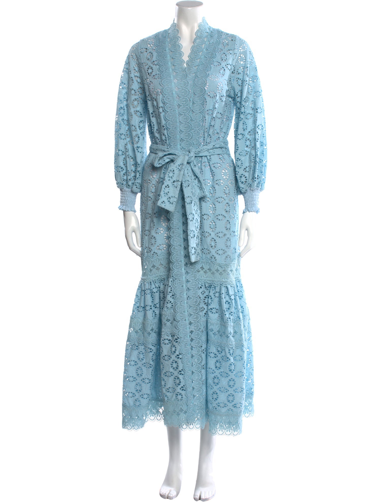 WaiMari Lace Pattern Long Dress w/ Tags