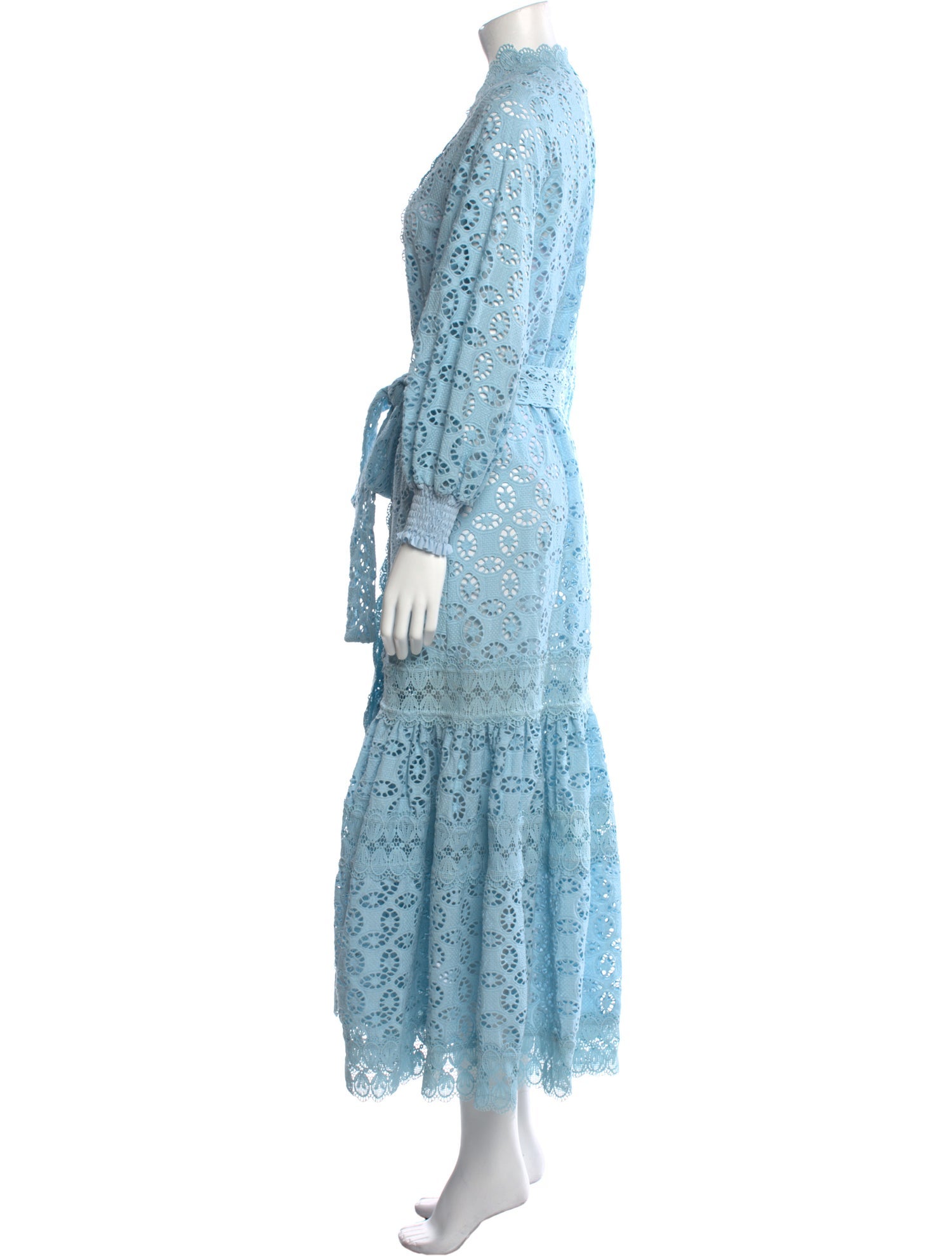 WaiMari Lace Pattern Long Dress w/ Tags