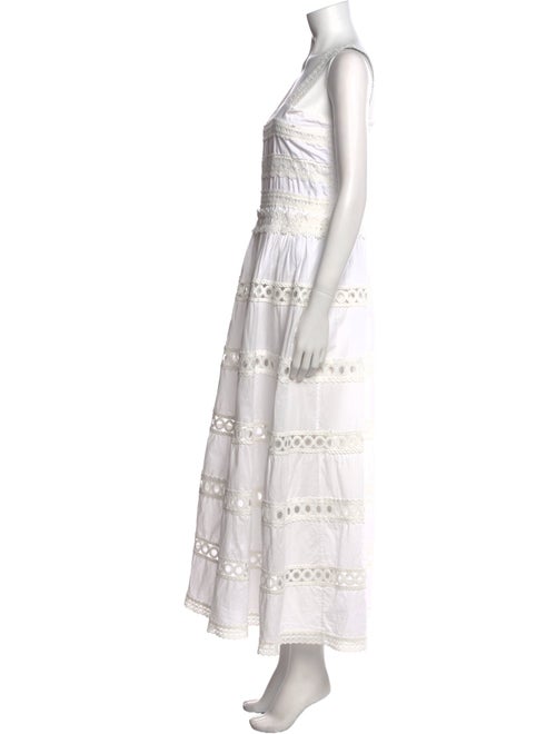 WaiMari Square Neckline Long Dress