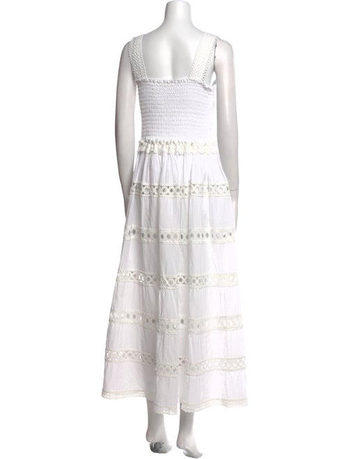 WaiMari Square Neckline Long Dress