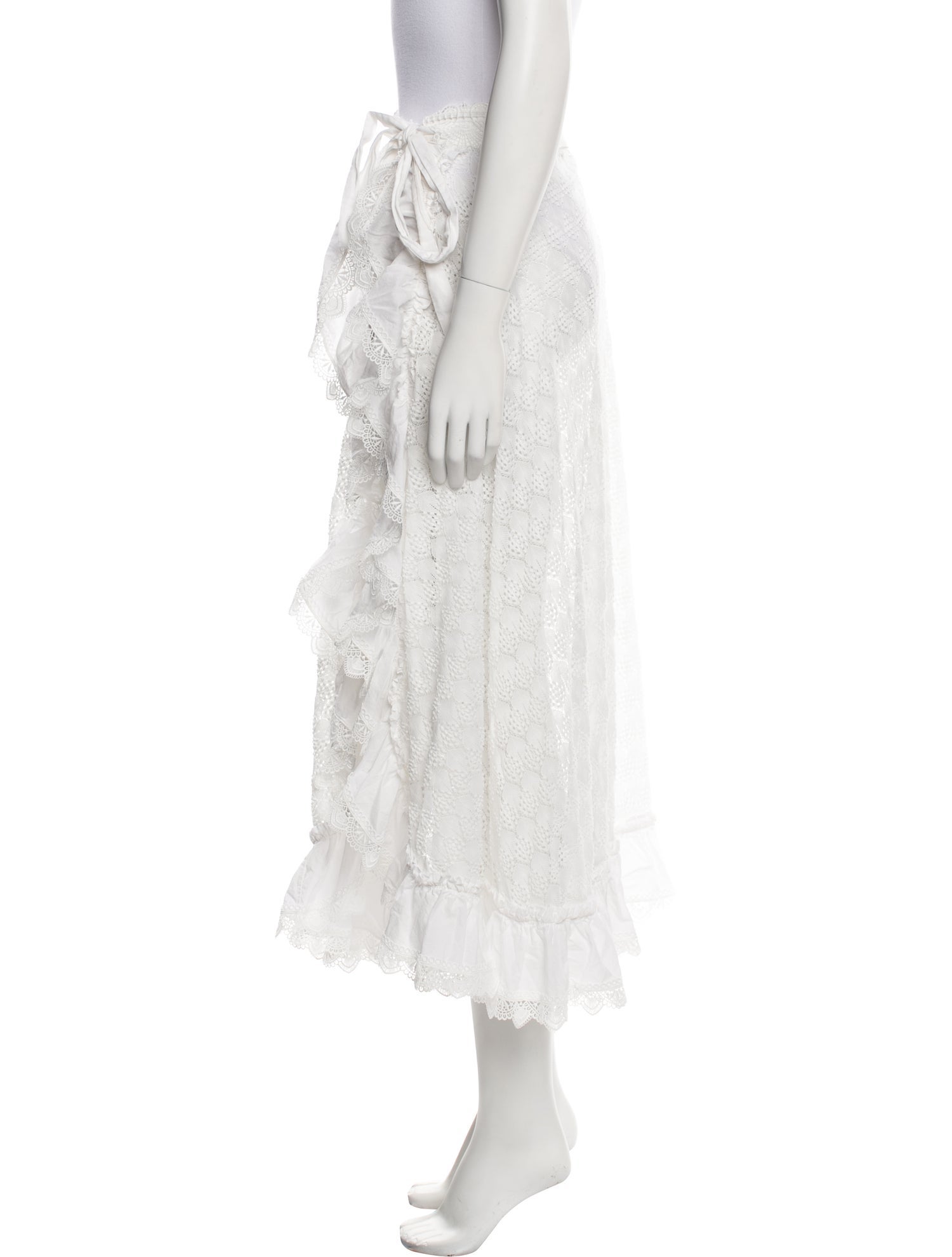 WaiMari Linen Midi Length Skirt