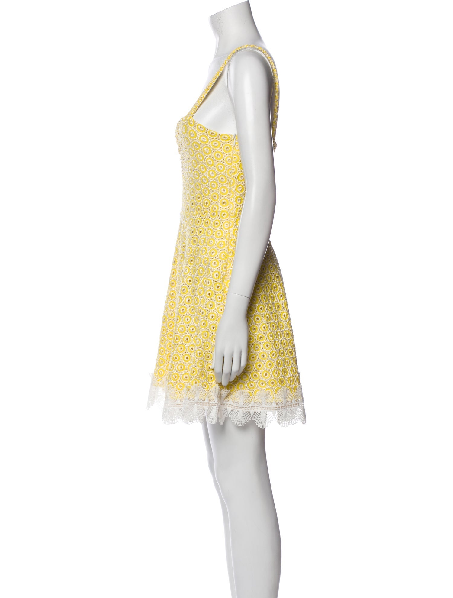 WaiMari Square Neckline Mini Dress