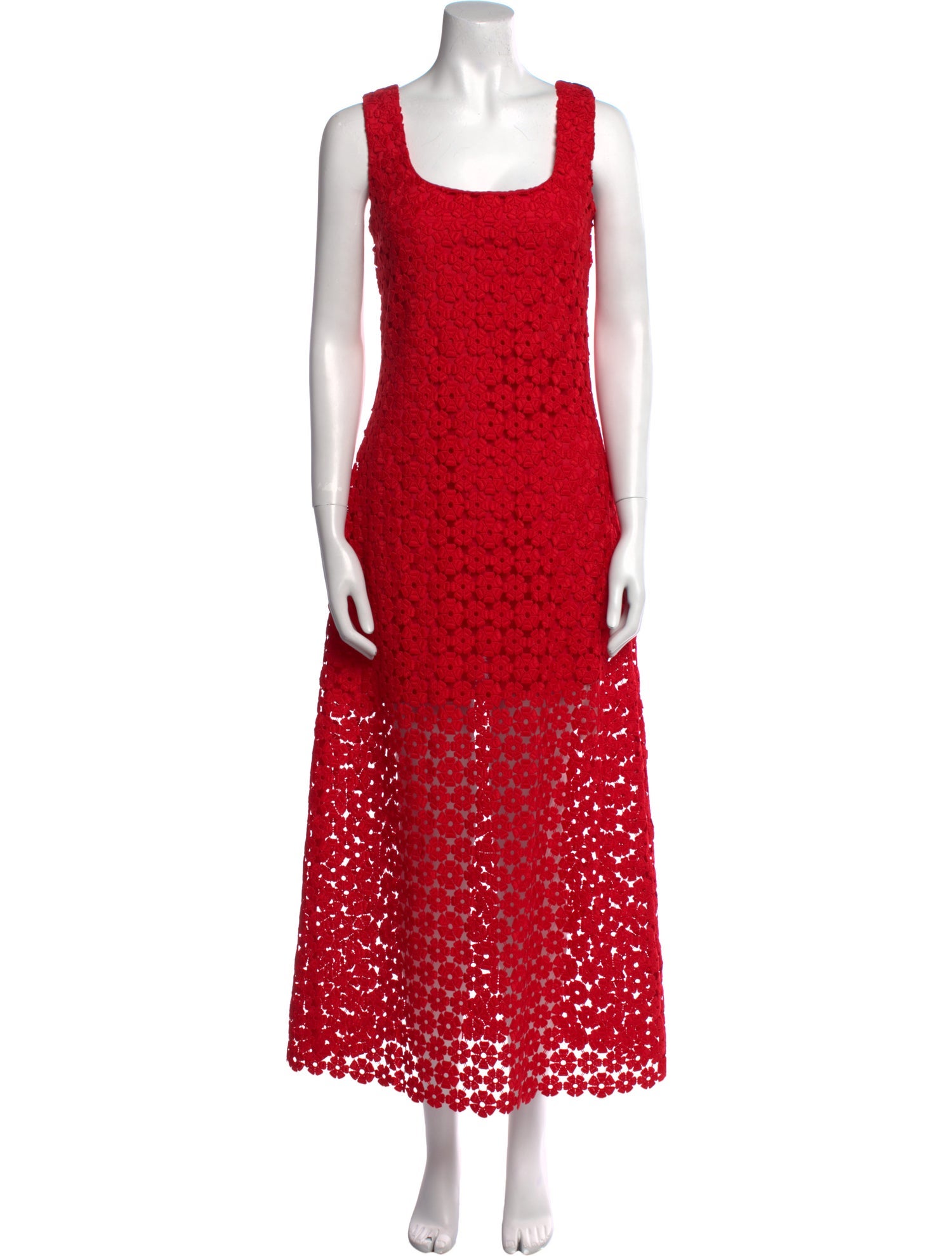 WaiMari Square Neckline Long Dress