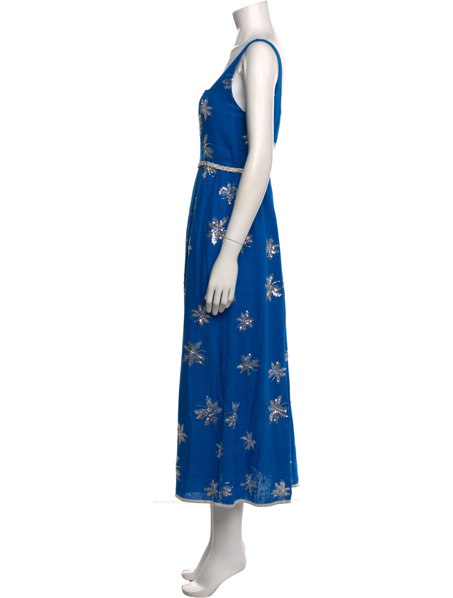 WaiMari Floral Print Long Dress w/ Tags