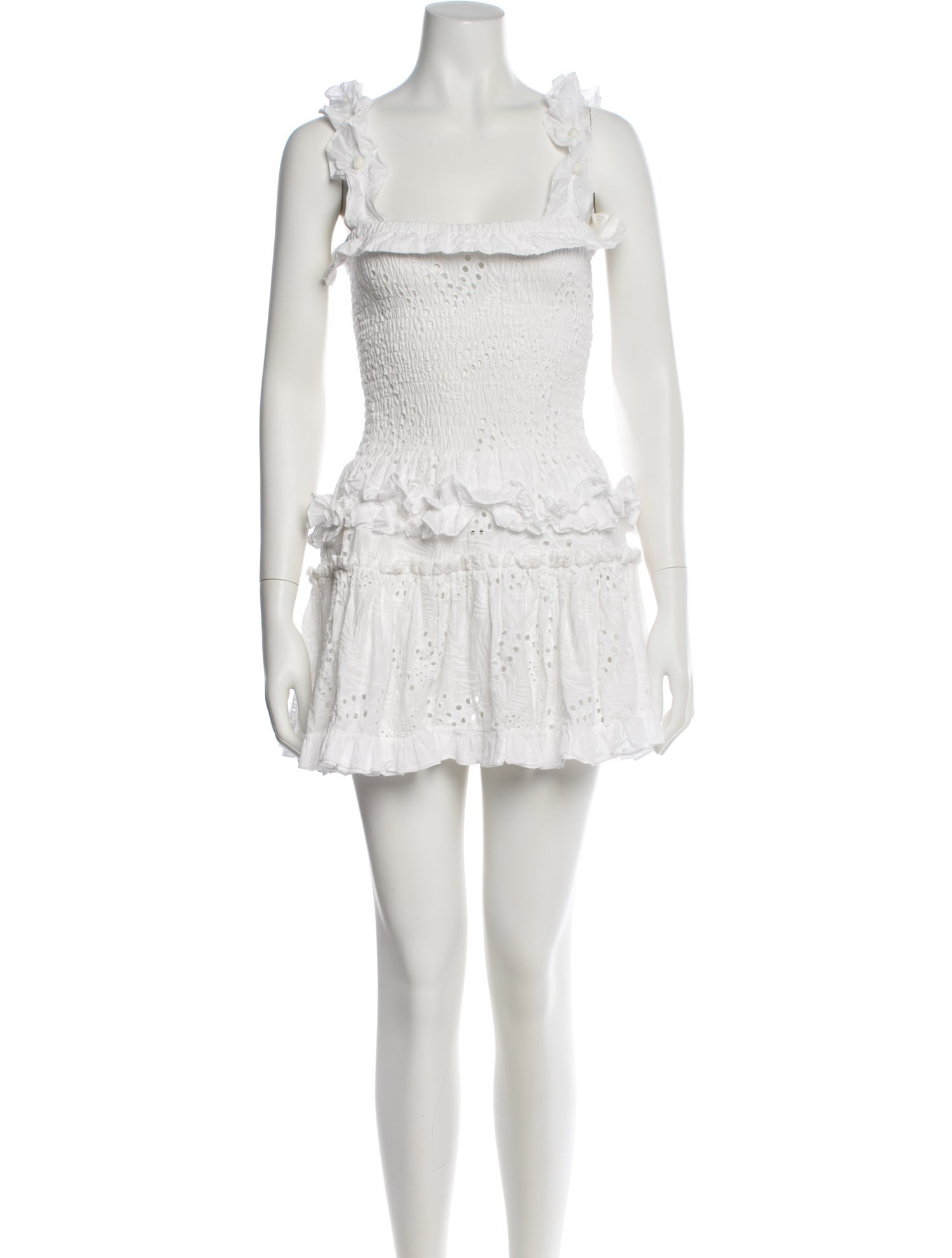 WaiMari Square Neckline Mini Dress