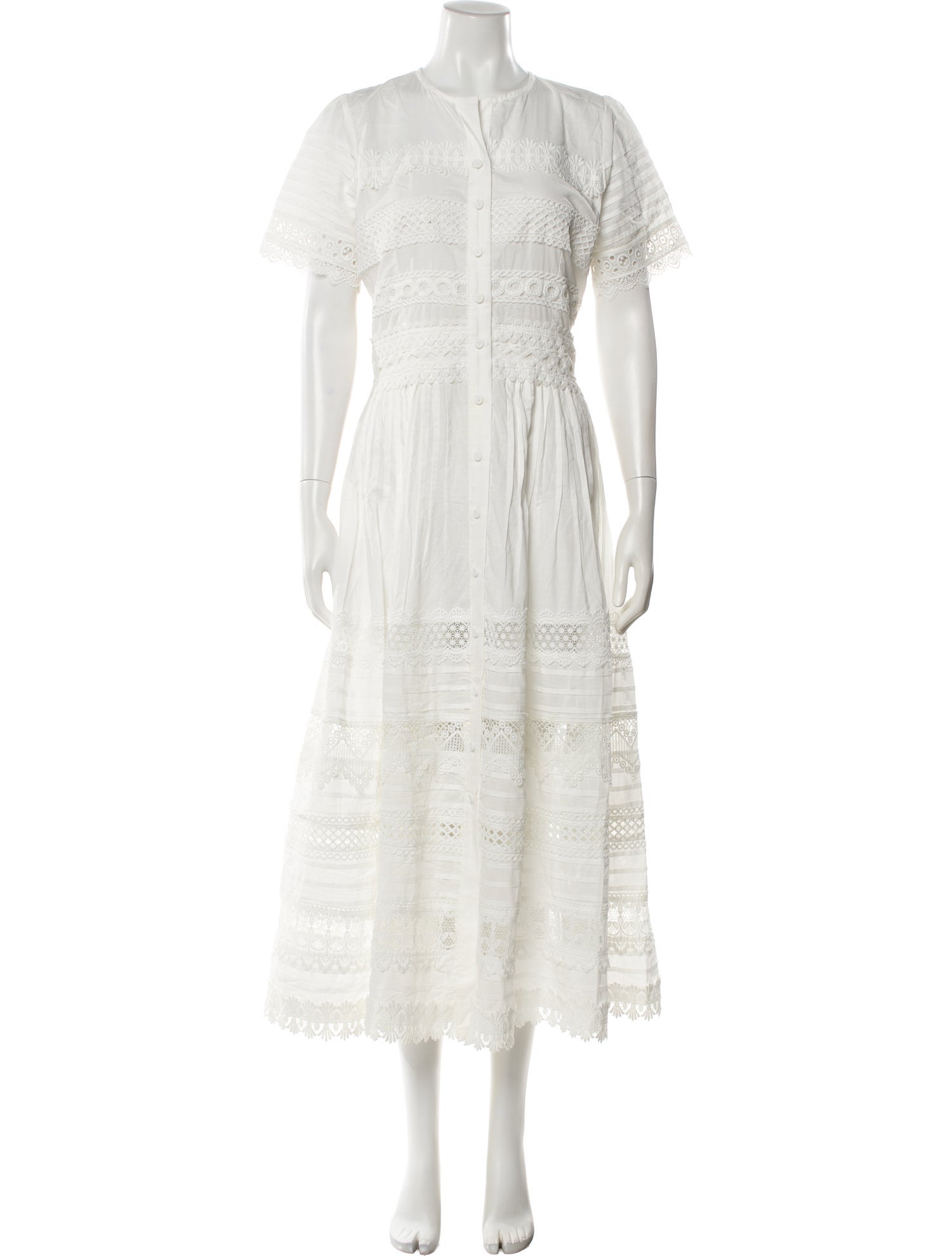 WaiMari Crew Neck Midi Length Dress