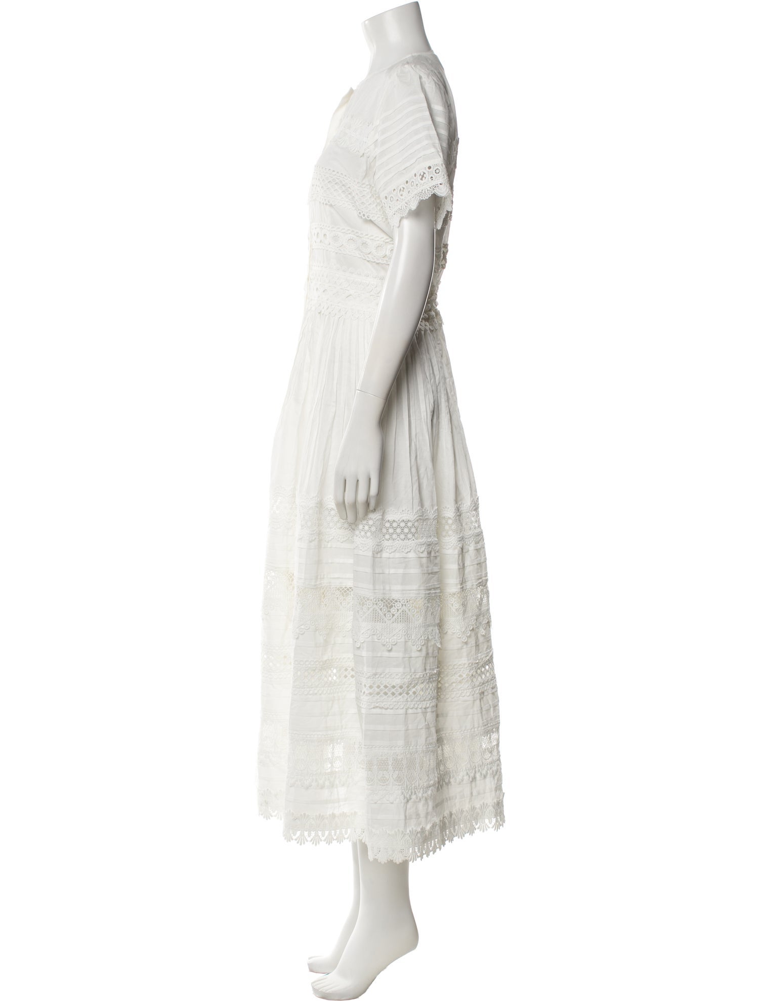 WaiMari Crew Neck Midi Length Dress