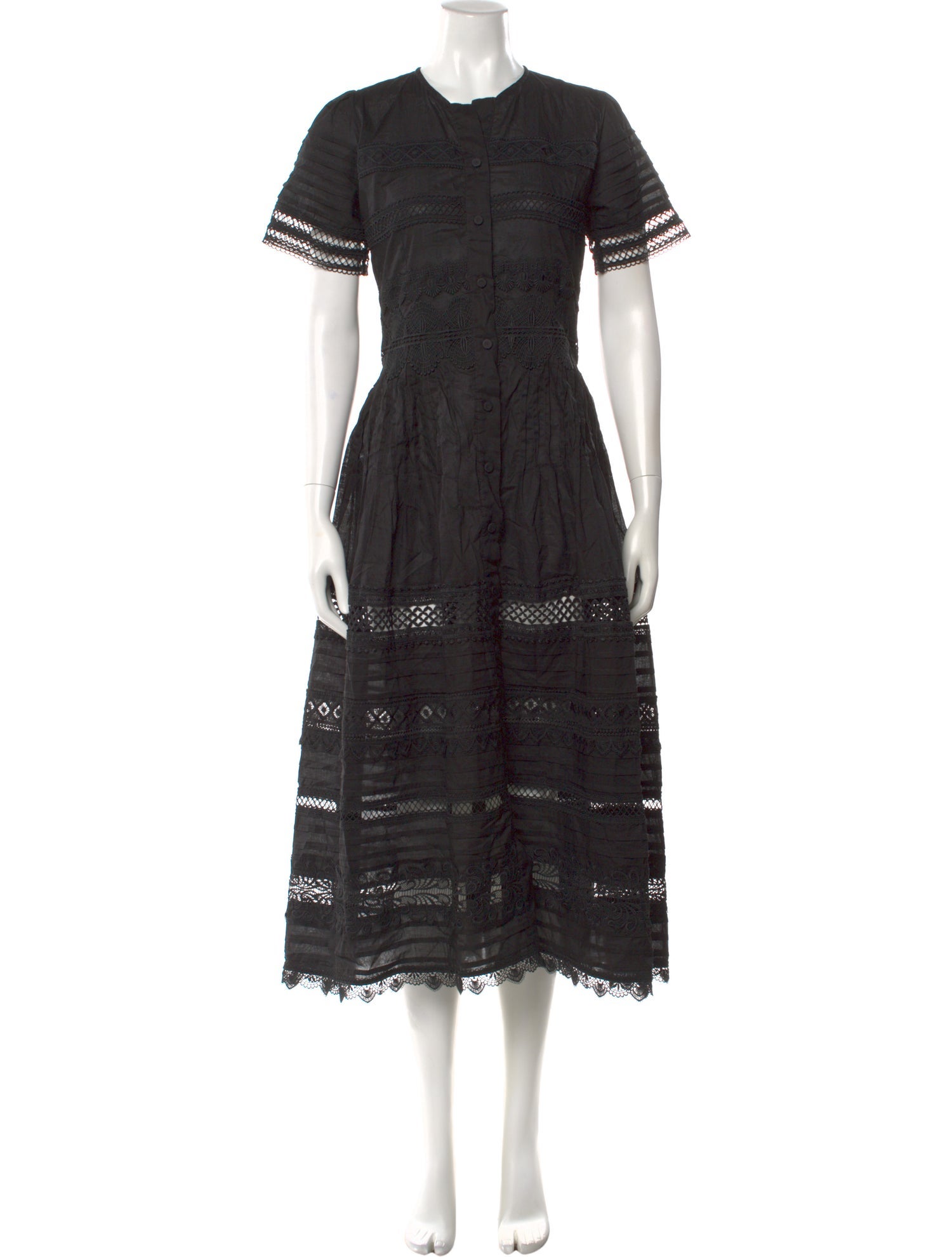 WaiMari Crew Neck Midi Length Dress