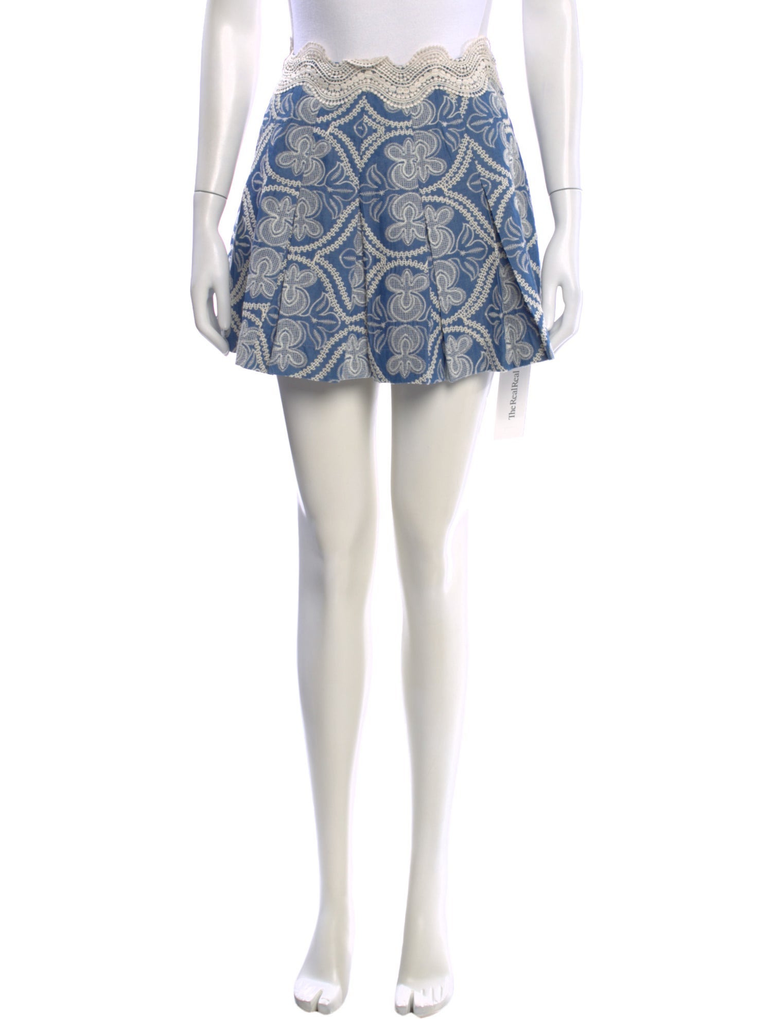 WaiMari Printed Mini Skirt w/ Tags