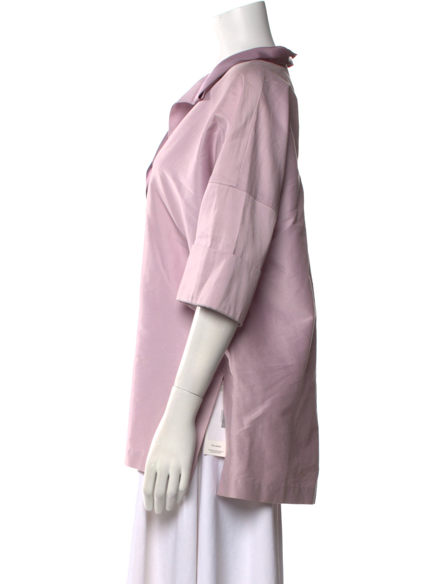 WINGATE V-Neck Three-Quarter Sleeve Blouse