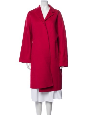 Pre-owned Wingate Coat In Red