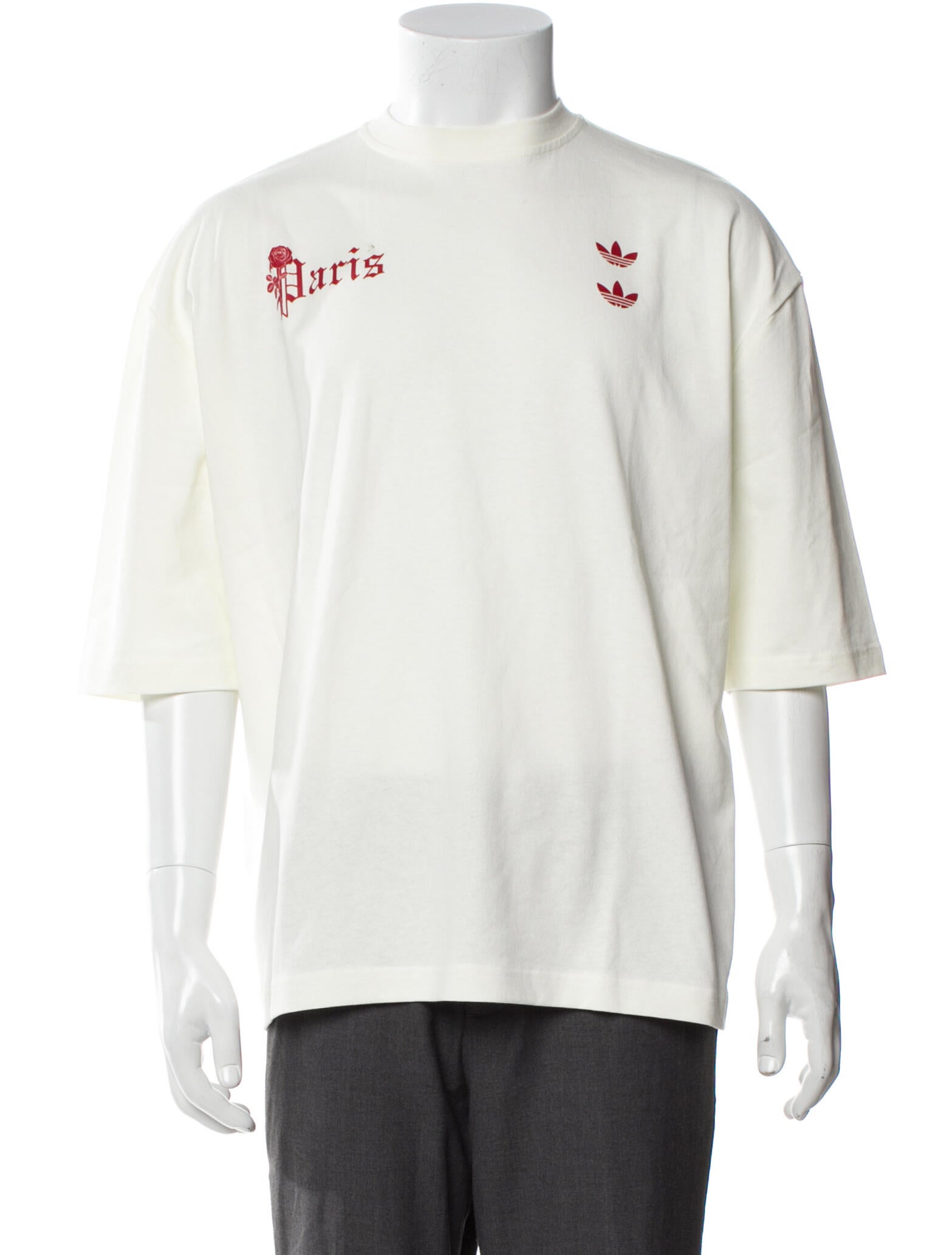 Willy Chavarria x adidas Graphic Print Crew Neck T-Shirt