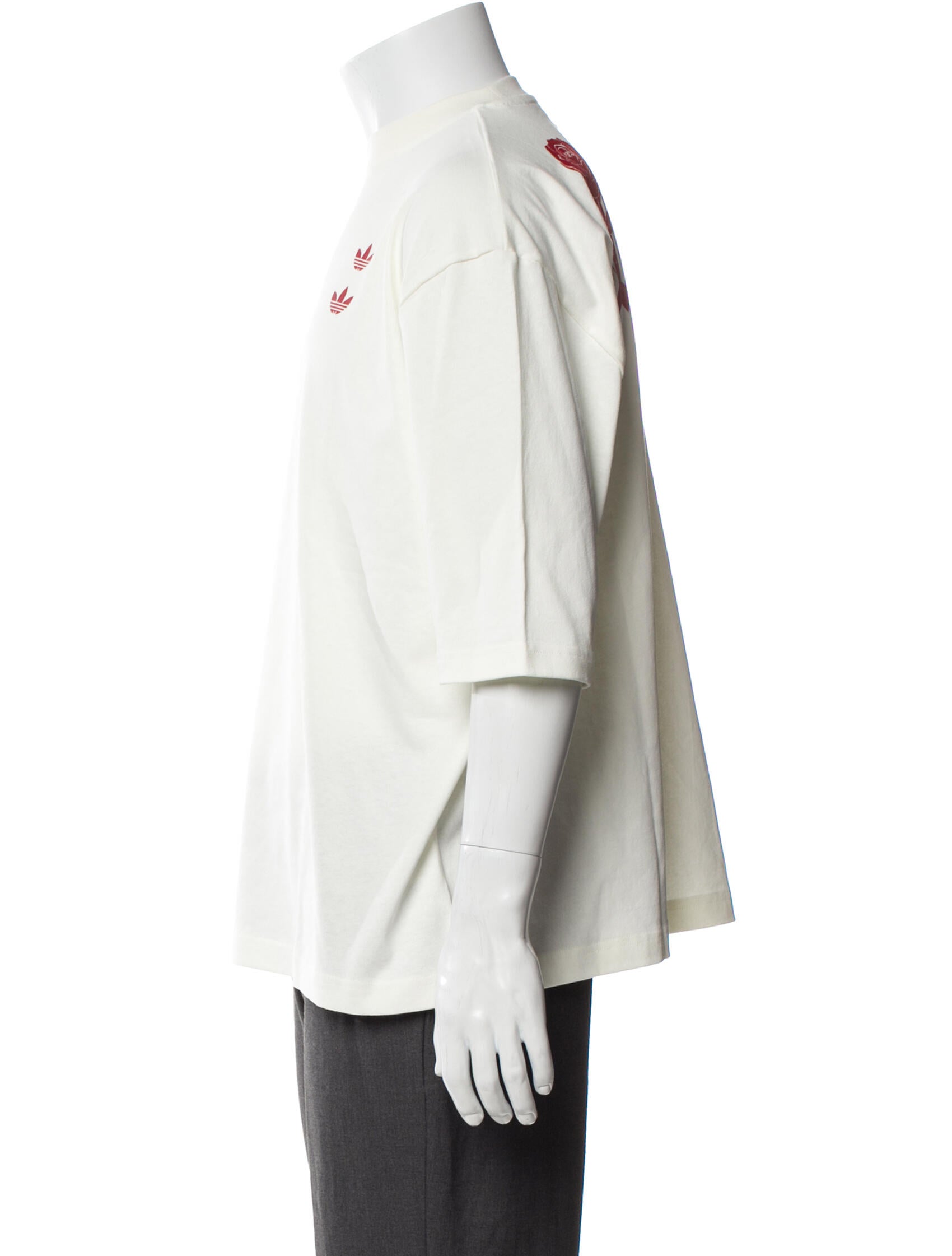 Willy Chavarria x adidas Graphic Print Crew Neck T-Shirt