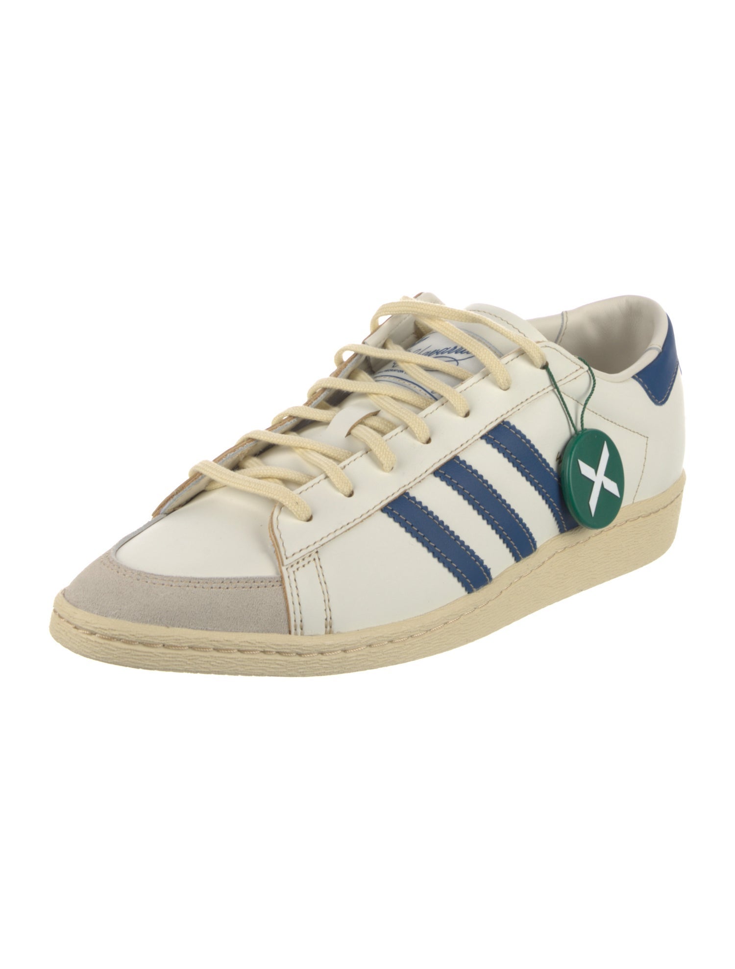 Willy Chavarria x adidas Leather Printed Sneakers w/ Tags