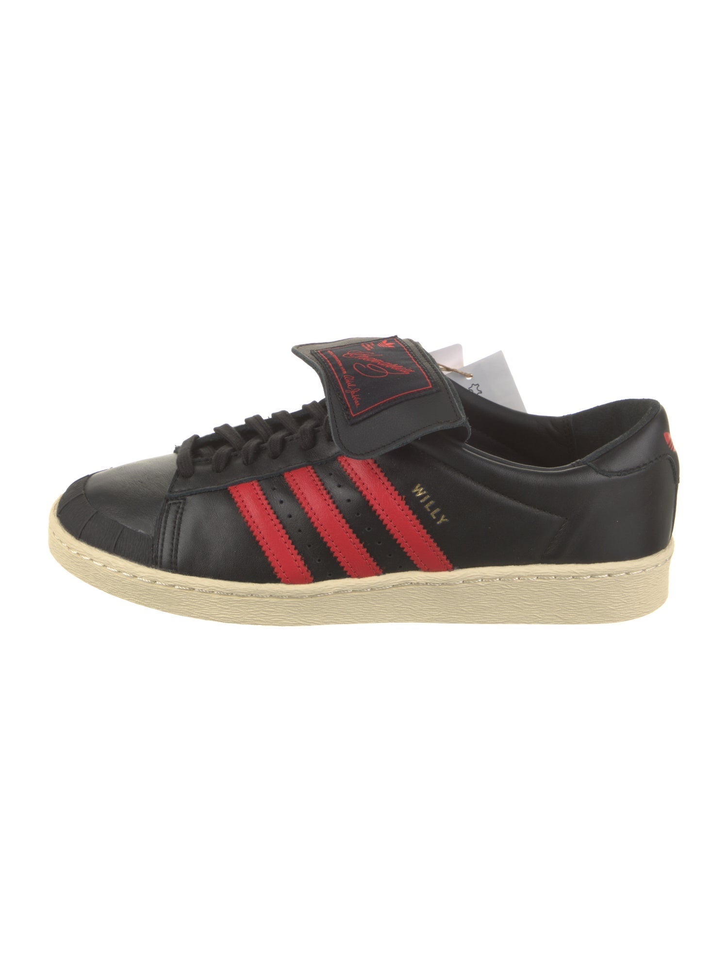 Willy Chavarria x adidas Leather Lasercut Accents Sneakers w/ Tags