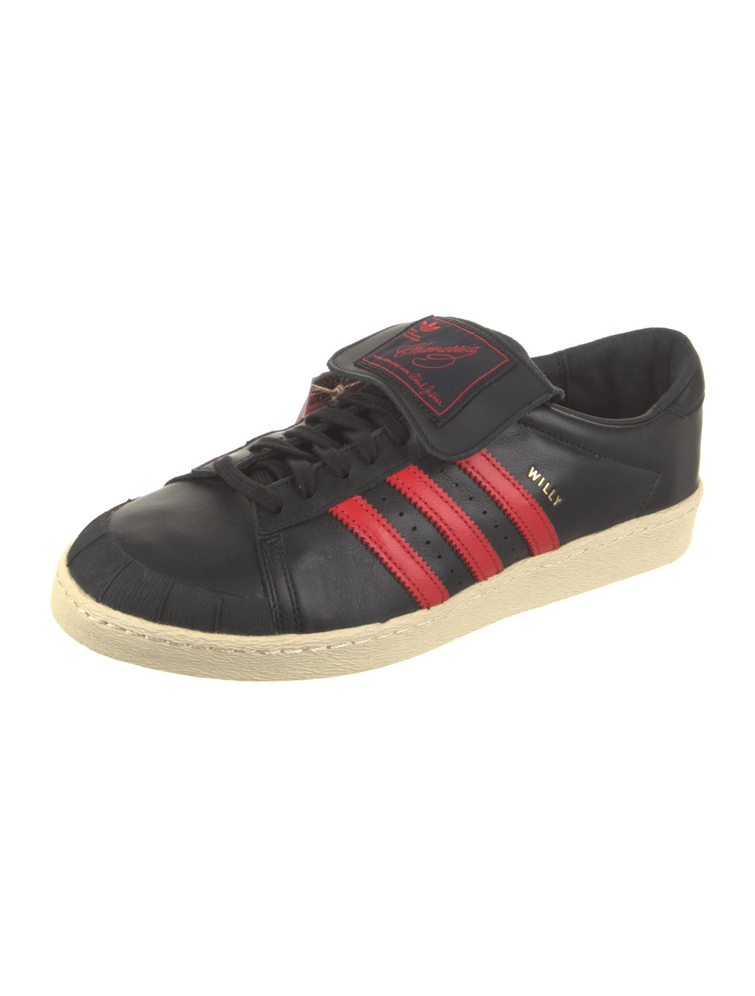 Willy Chavarria x adidas Leather Lasercut Accents Sneakers