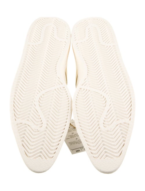 Willy Chavarria x adidas Leather Scalloped Accent Sneakers