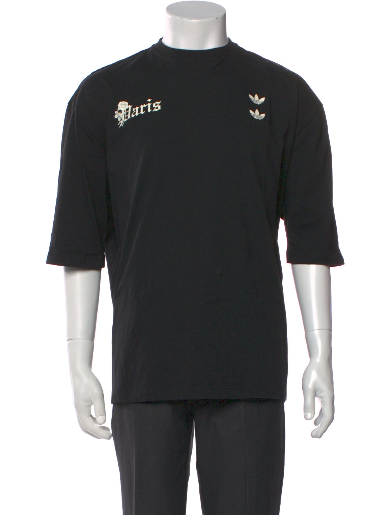 Willy Chavarria x adidas Graphic Print Crew Neck T-Shirt