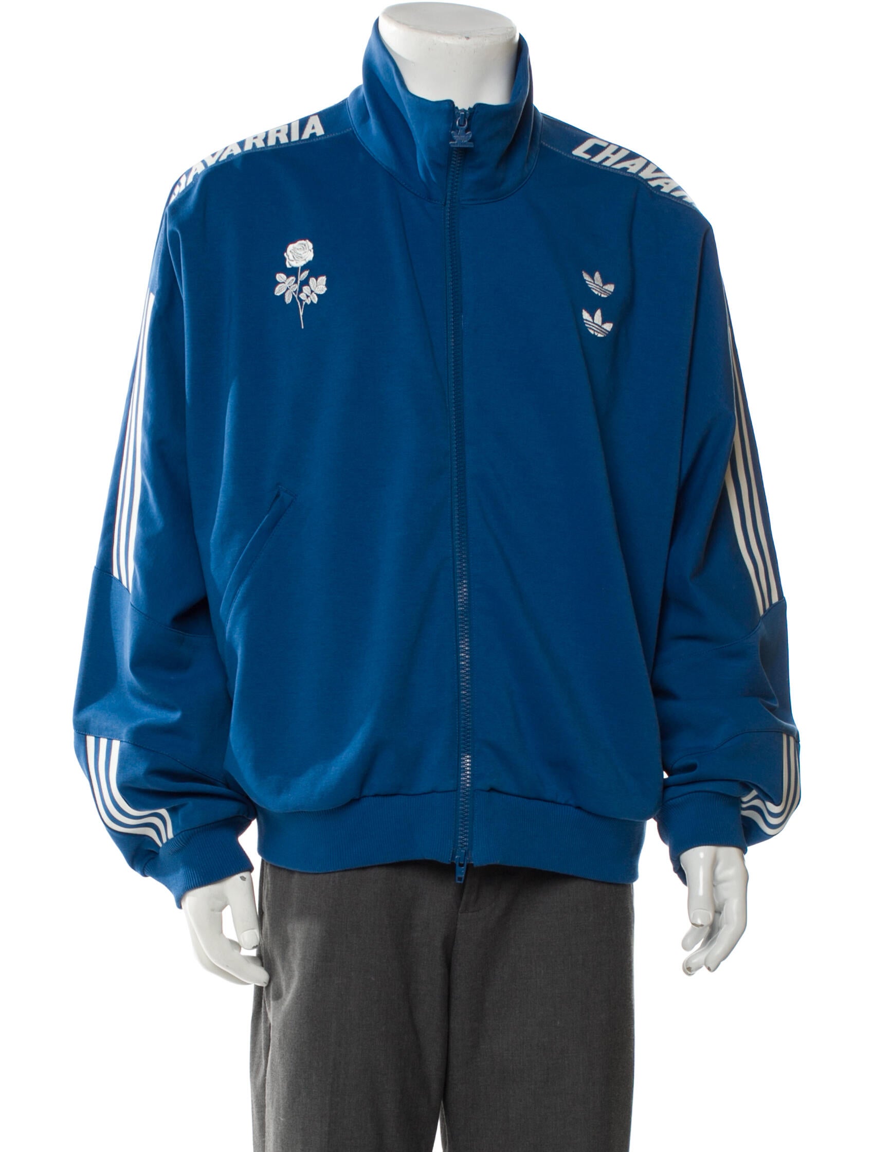 Willy Chavarria x adidas 2025 Graphic Print Windbreaker