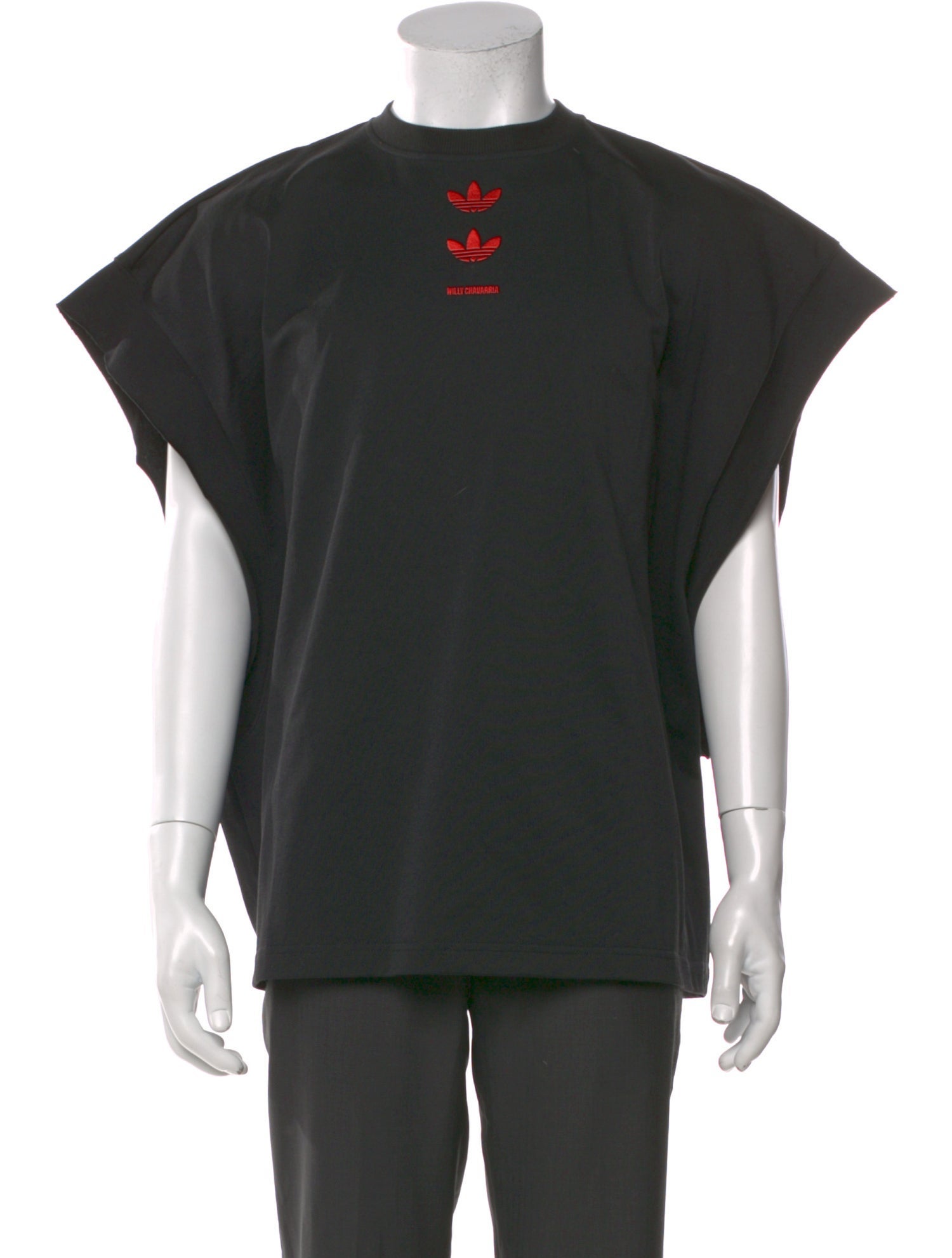 Willy Chavarria x adidas Graphic Print Crew Neck T-Shirt