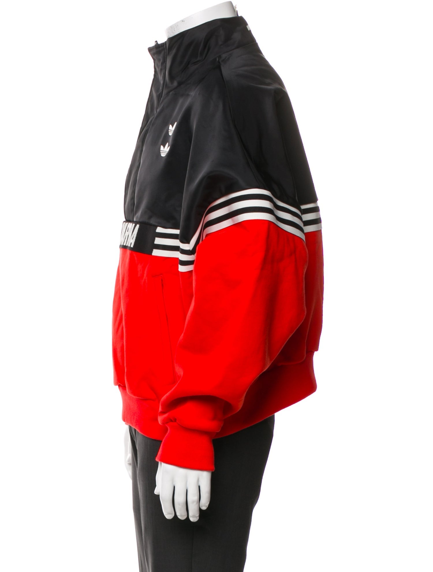 Willy Chavarria x adidas Striped Windbreaker