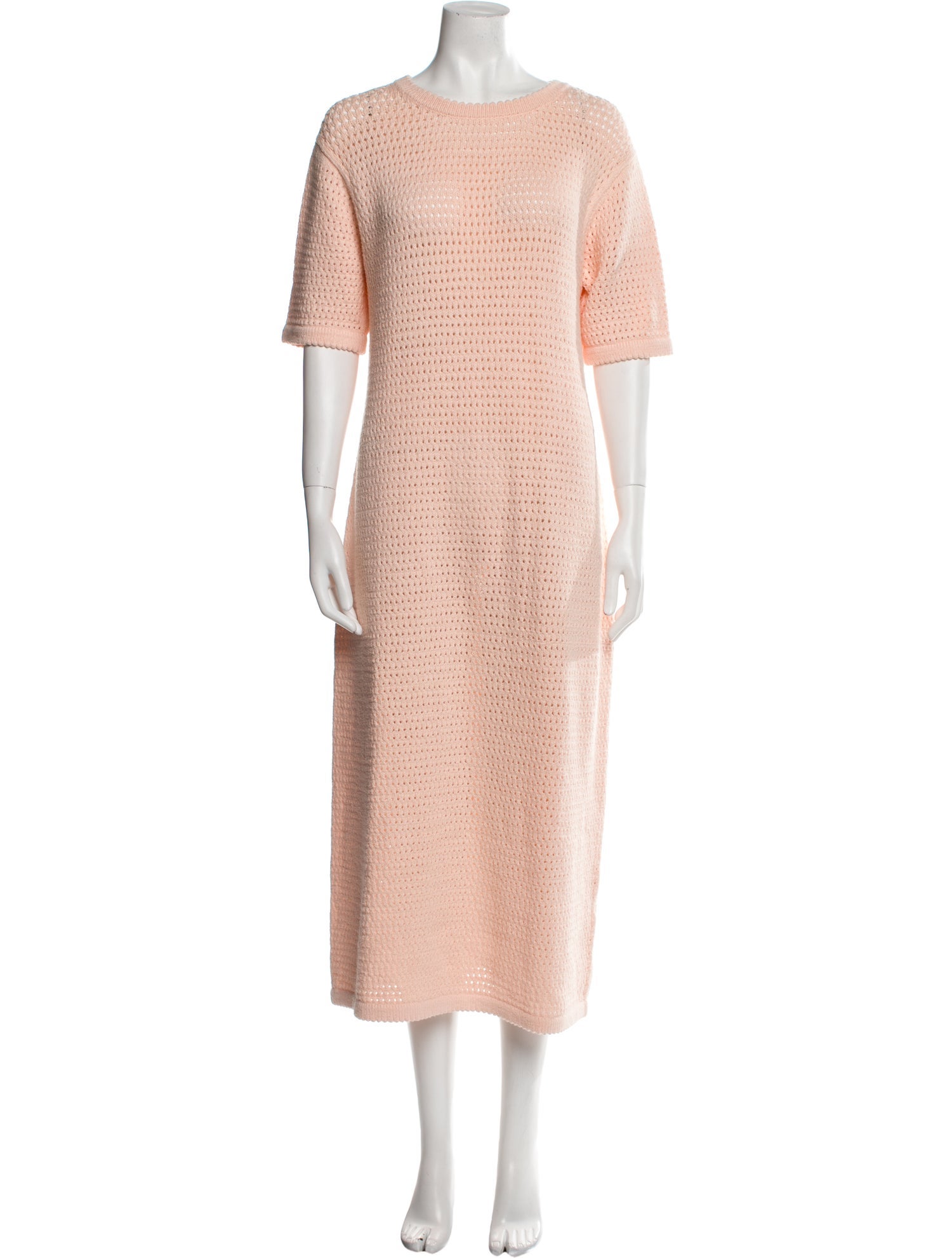 Lauren Manoogian Crew Neck Midi Length Dress