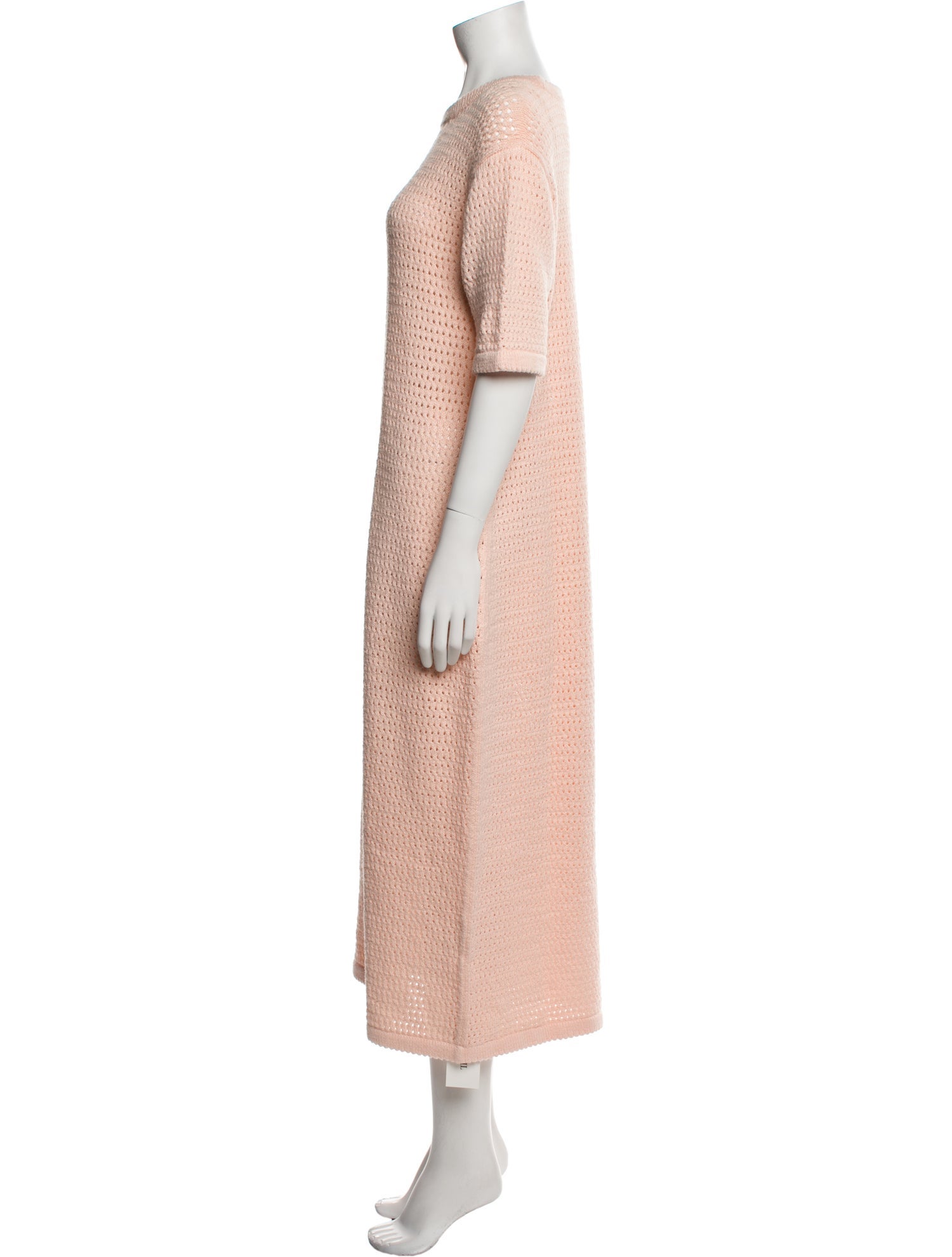 Lauren Manoogian Crew Neck Midi Length Dress