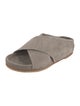 Lauren Manoogian Suede Slides w/ Tags