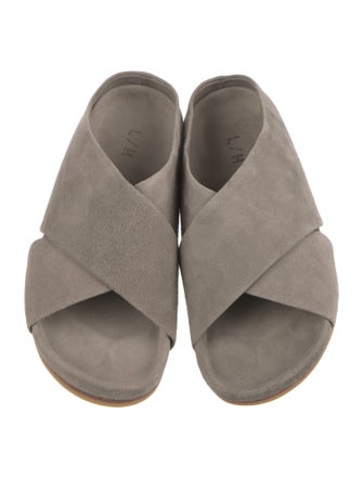 Lauren Manoogian Suede Slides w/ Tags