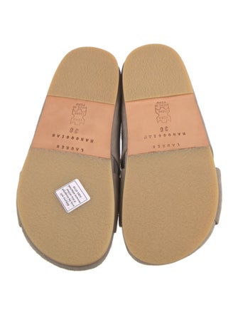 Lauren Manoogian Suede Slides w/ Tags