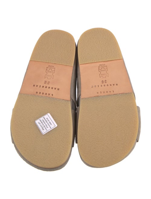 Lauren Manoogian Suede Slides w/ Tags