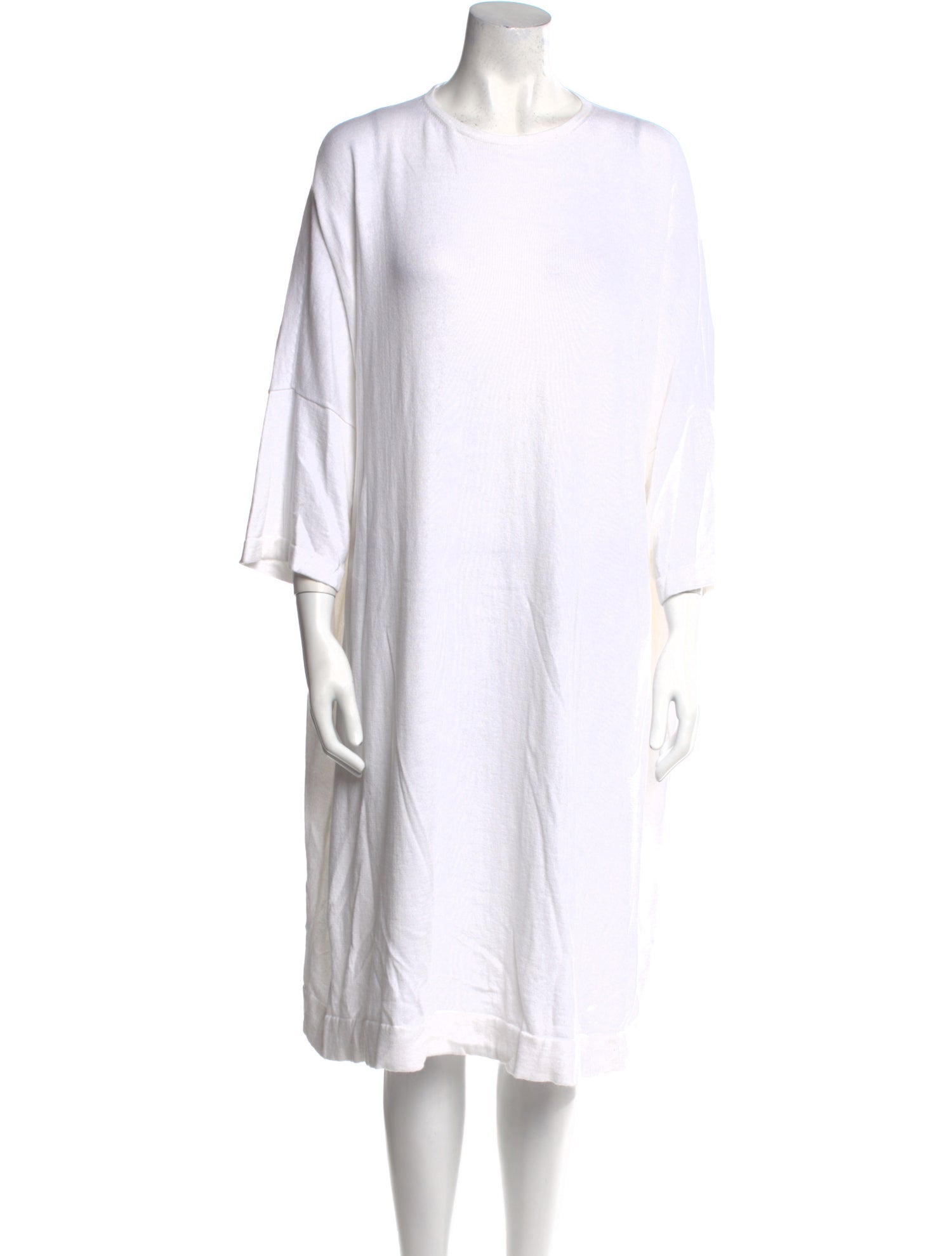 Lauren Manoogian Crew Neck Knee-Length Dress