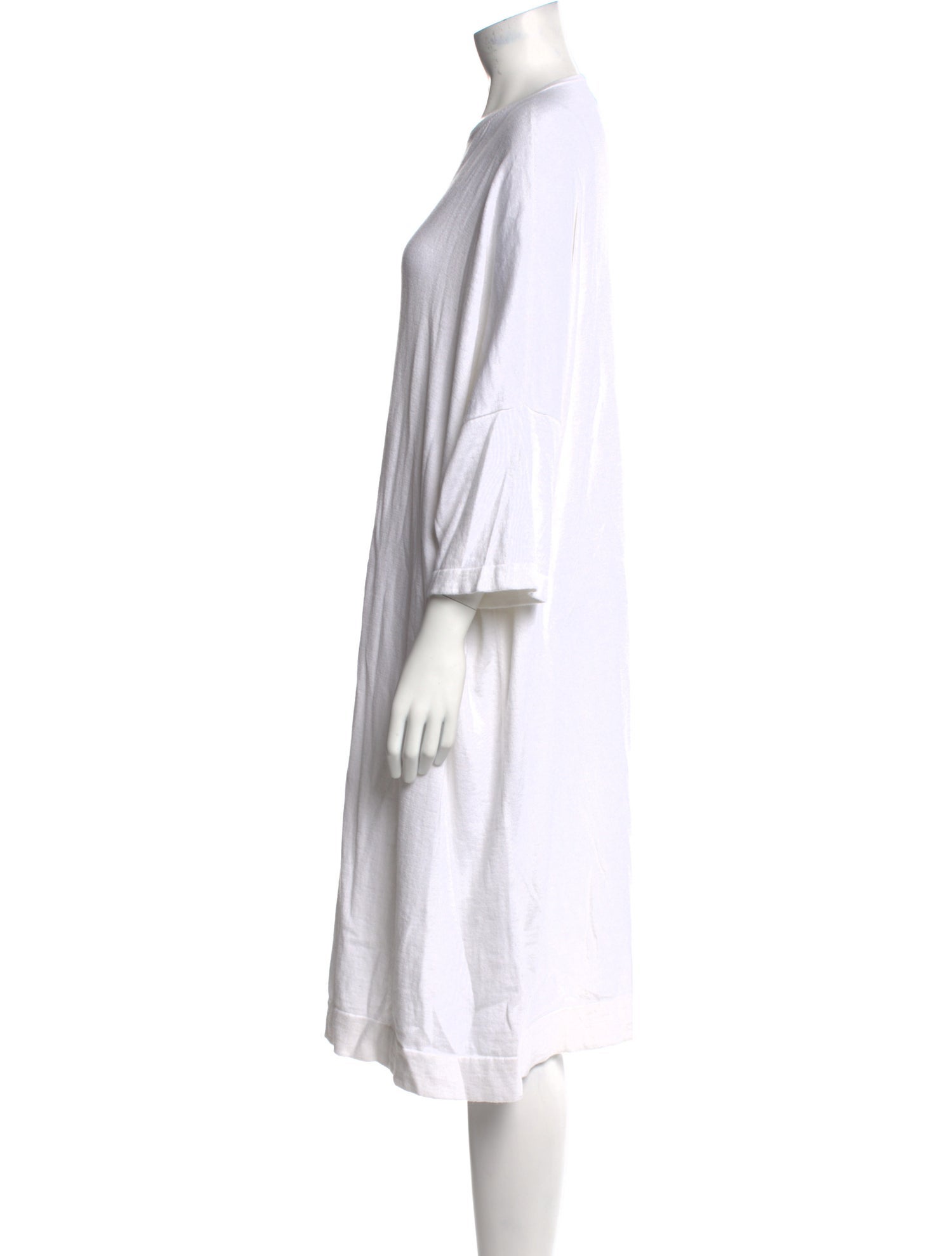 Lauren Manoogian Crew Neck Knee-Length Dress