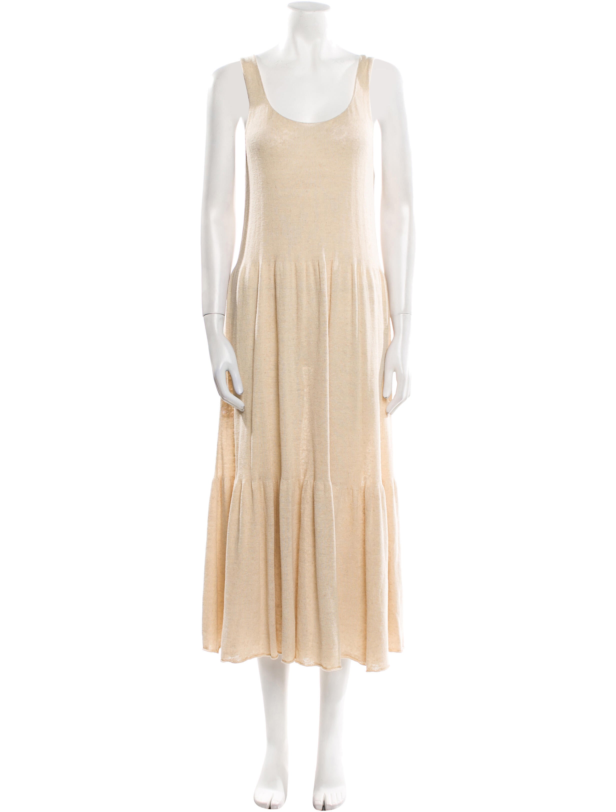 Lauren Manoogian Scoop Neck Long Dress