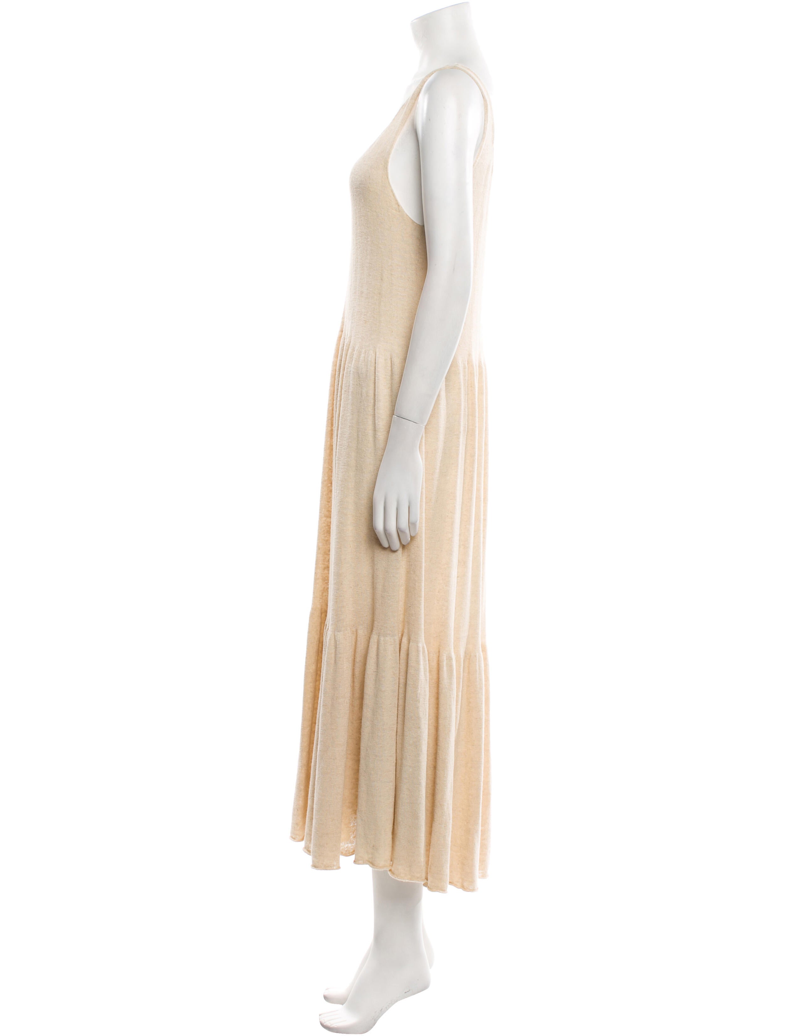 Lauren Manoogian Scoop Neck Long Dress