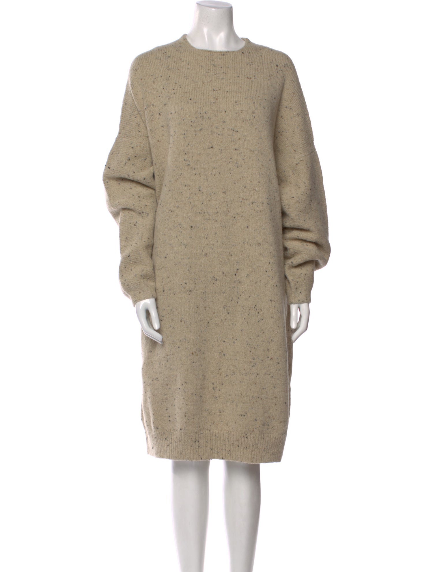 Lauren Manoogian Crew Neck Knee-Length Dress