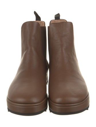 Lauren Manoogian Leather Chelsea Boots