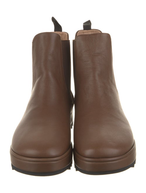 Lauren Manoogian Leather Chelsea Boots