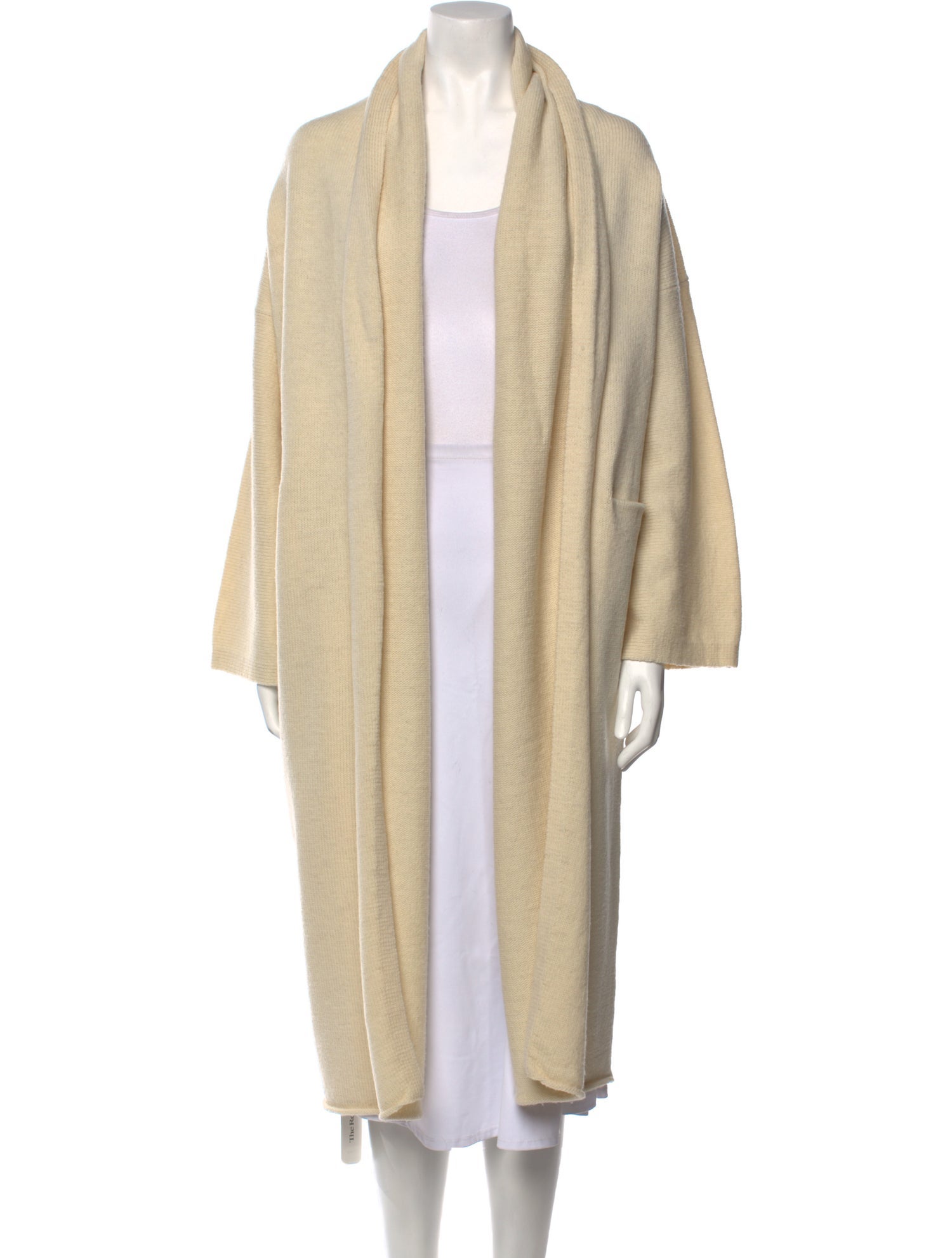 Lauren Manoogian Wool Open Front Sweater