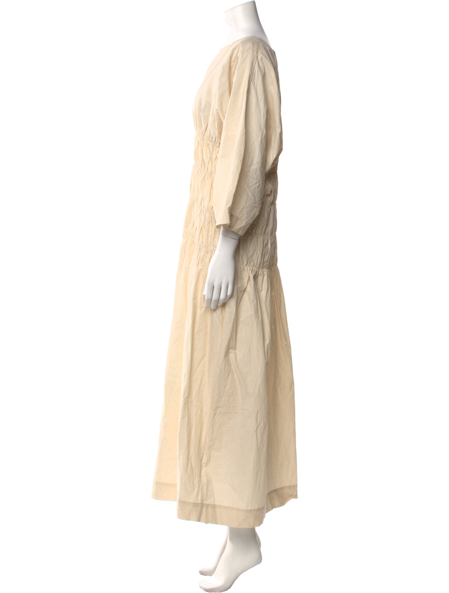 Lauren Manoogian Scoop Neck Long Dress