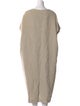 Lauren Manoogian Linen Midi Length Dress