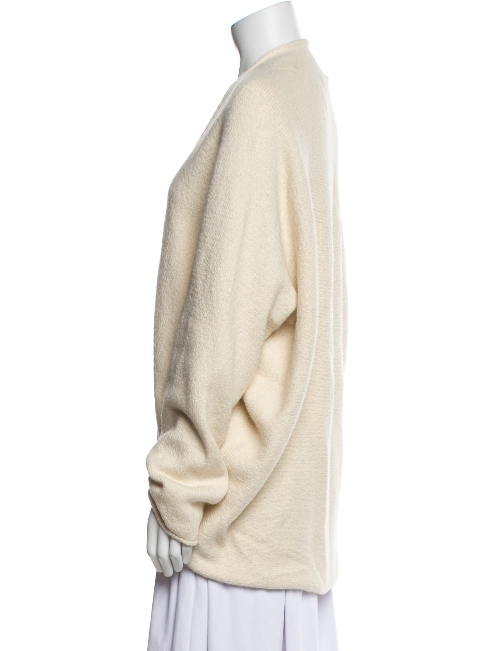 Lauren Manoogian Alpaca Open Front Sweater