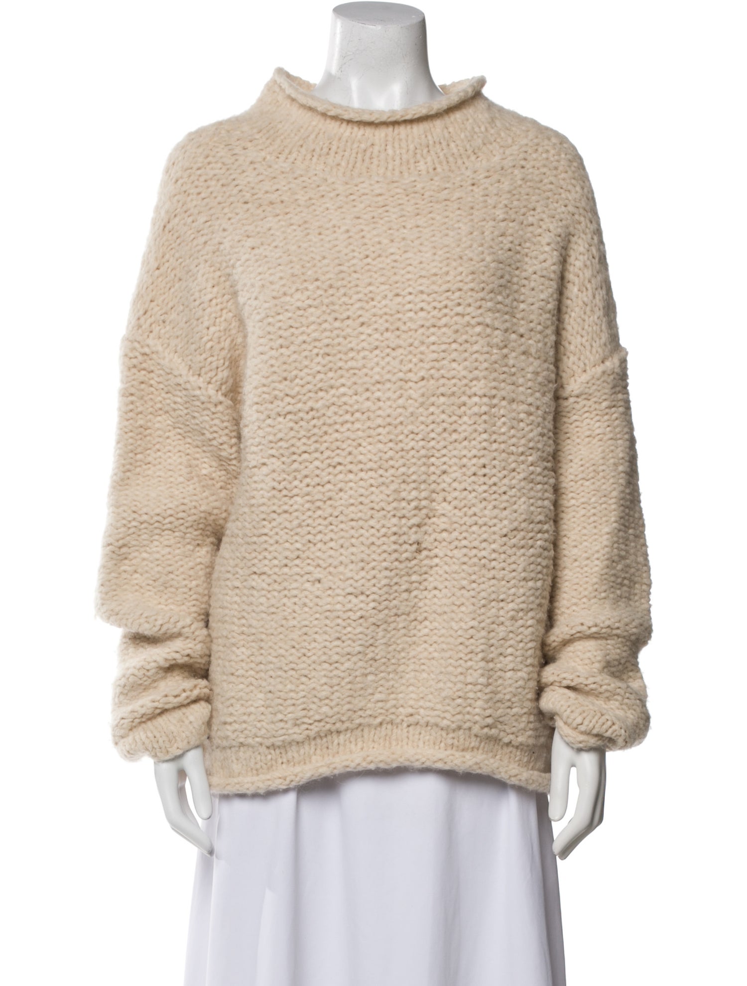 Lauren Manoogian Alpaca Turtleneck Sweater