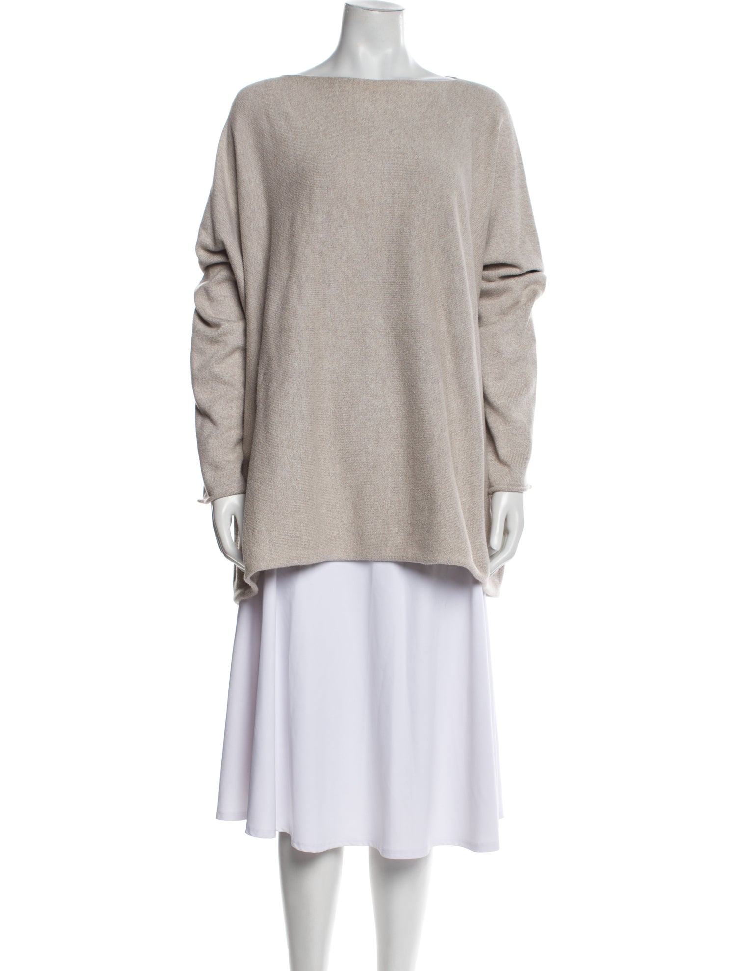 Lauren Manoogian Bateau Neckline Long Sleeve Sweatshirt