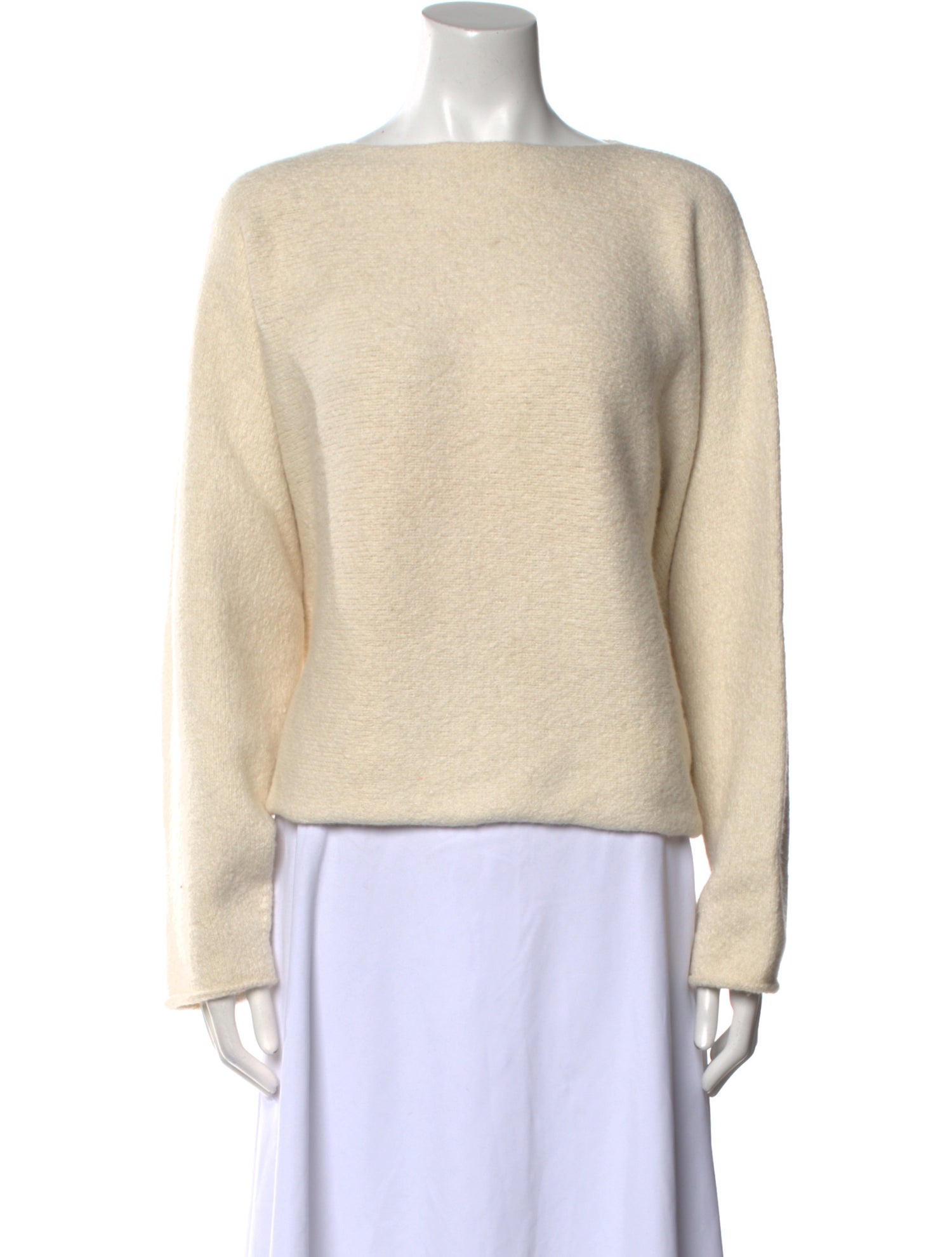 Lauren Manoogian Baby Alpaca Bateau Neckline Sweater