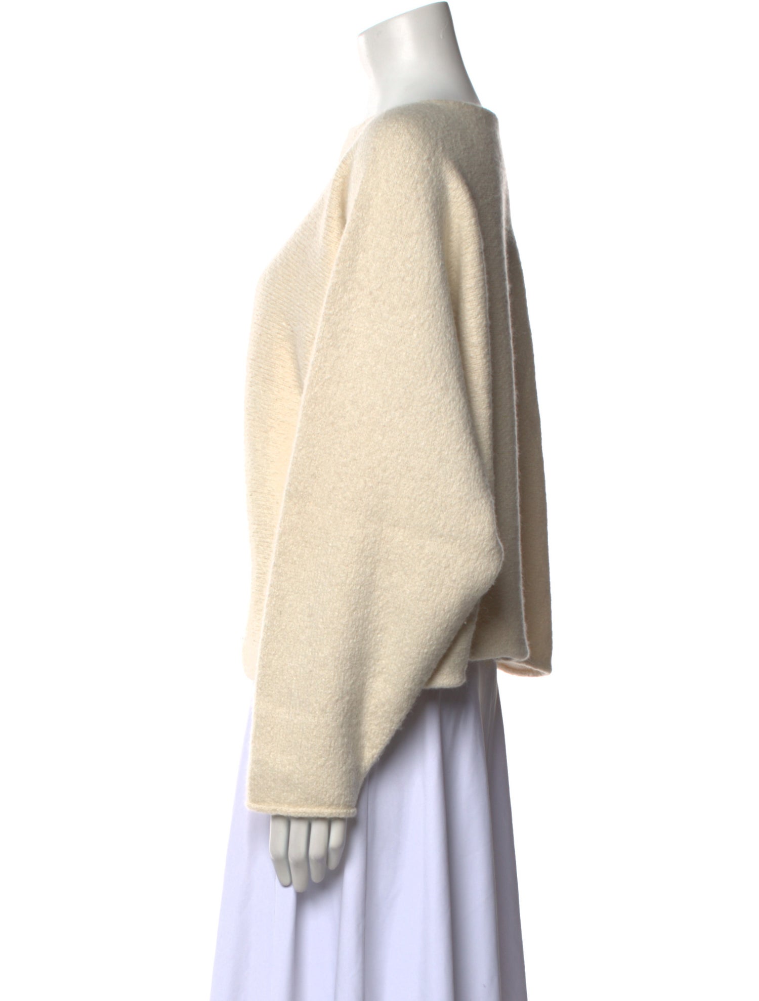 Lauren Manoogian Baby Alpaca Bateau Neckline Sweater