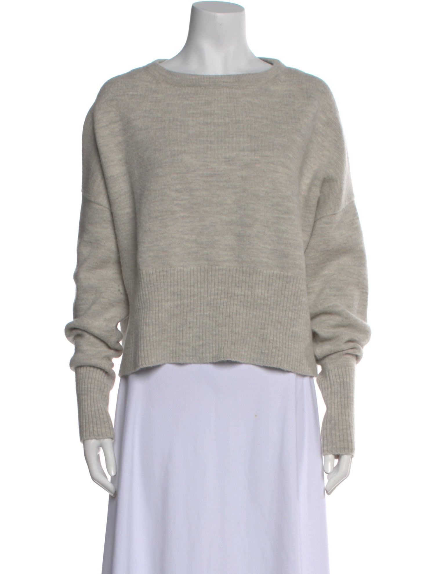 Lauren Manoogian Merino Wool Bateau Neckline Sweater